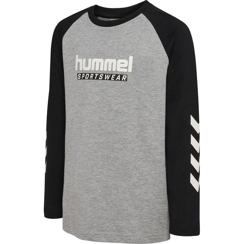 Hummel Funkční tričko šedý melír / černá / bílá 114151017