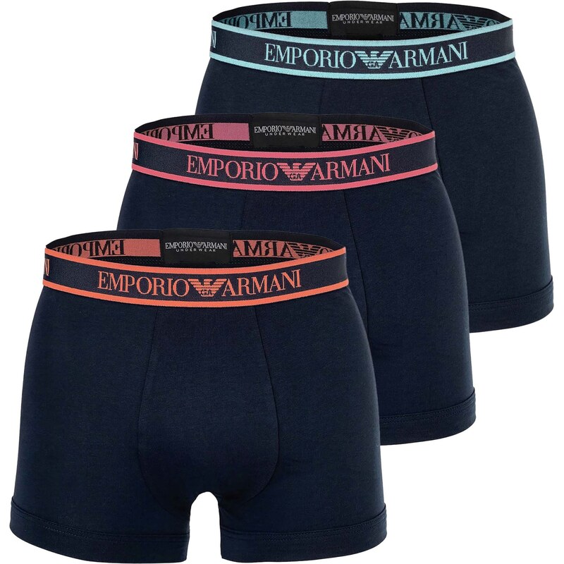 Emporio Armani Boxerky modrá