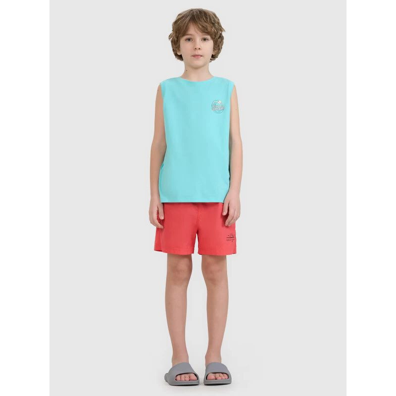 Chlapecké plážové šortky boardshorts 4F 4FJWSS25UBDSM117-63S