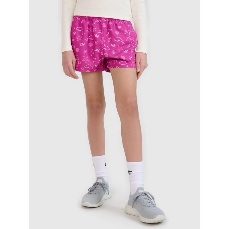 Dívčí plážové šortky boardshorts 4F 4FJRSS25UBDSF179-90A