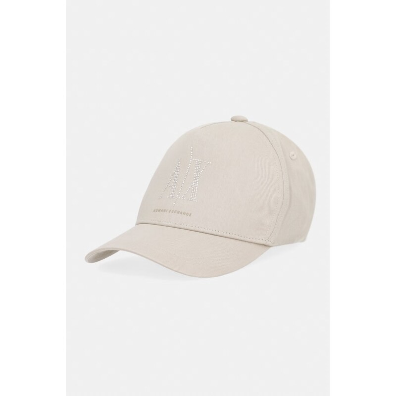 Bavlněná baseballová čepice Armani Exchange