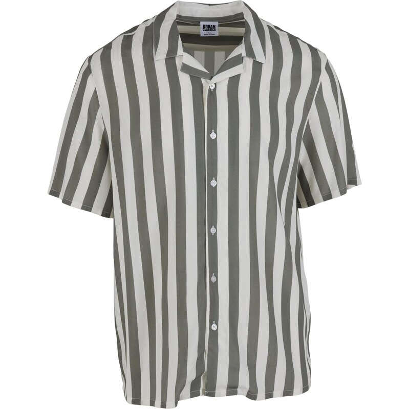 Urban Classics Košile khaki / bílá