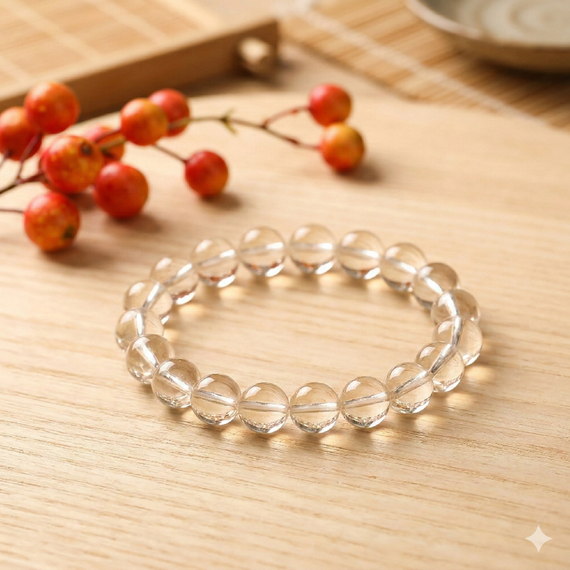 Flor de Cristal BOHO náramek s přírodními kameny - Árvore. Bílý Tyrkys 114151011