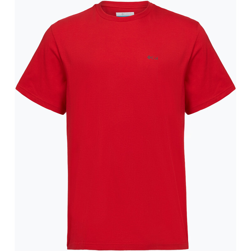 Pánské tričko Columbia CSC Basic Logo Back Tee mountain red