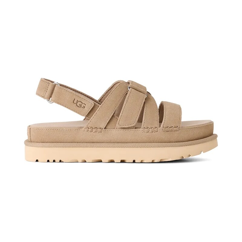 Semišové sandály UGG W Goldenstar Gleam 113535176