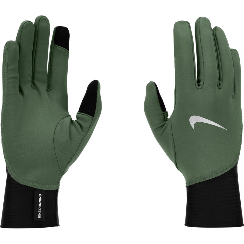 Pánské Rukavice NIKE ACCESSORIES M PACER MIDWEIGHT RG N.101.0535.313 – Zelená