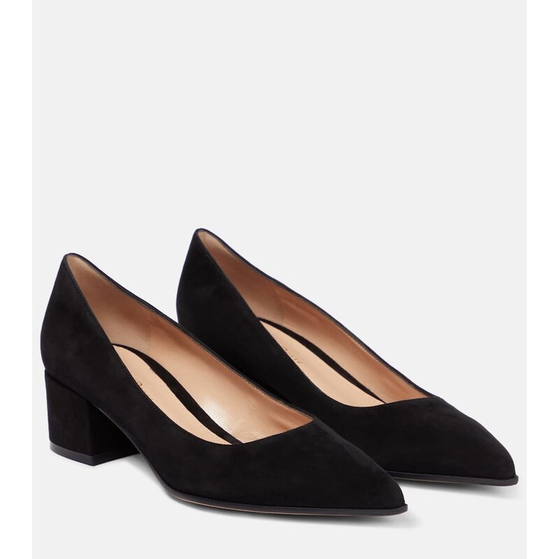 Gianvito Rossi Piper 45 suede pumps