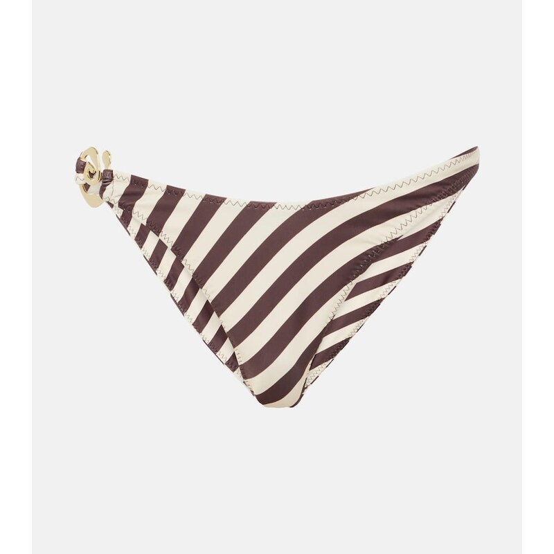 Same Spiral striped bikini bottoms