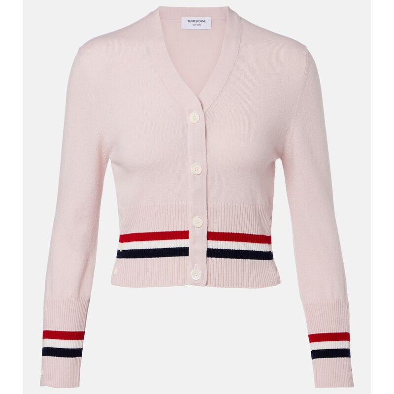 Thom Browne Cropped cashmere cardigan