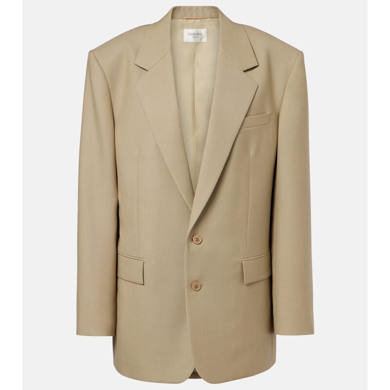 Saint Laurent Wool and silk blazer