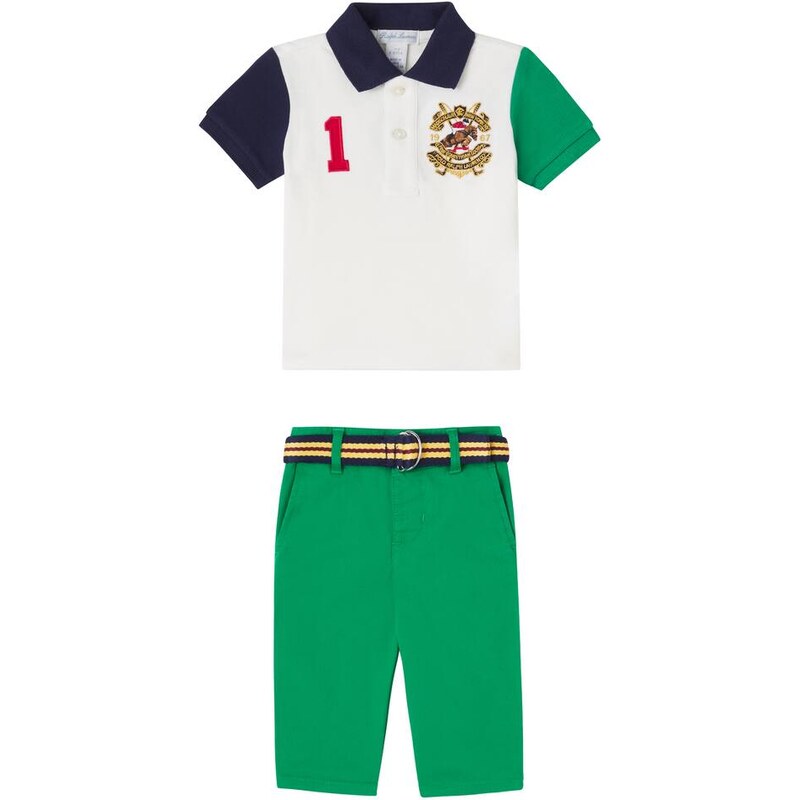Polo Ralph Lauren Kids Cotton polo shirt and pants set