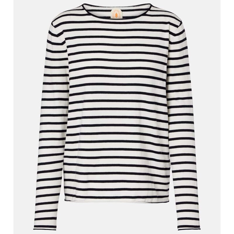 Jardin des Orangers Cotton, silk, and cashmere sweater