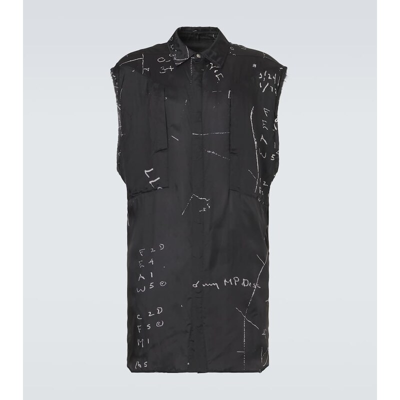 Rick Owens Jumbo printed shirt