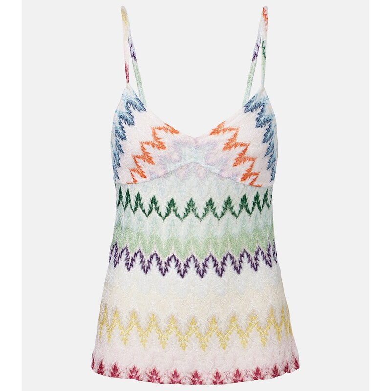 Dámský dres Missoni v multicoloru na bílé bázi