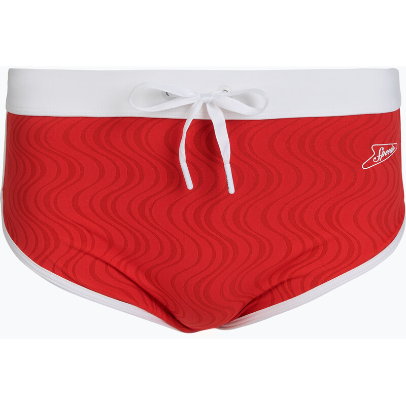 Pánské plavecké slipy Speedo Texture Brief 3.5 high risk red