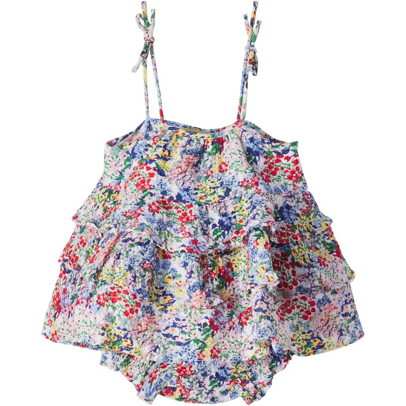 The New Society Baby Verbena cotton top and bloomers set