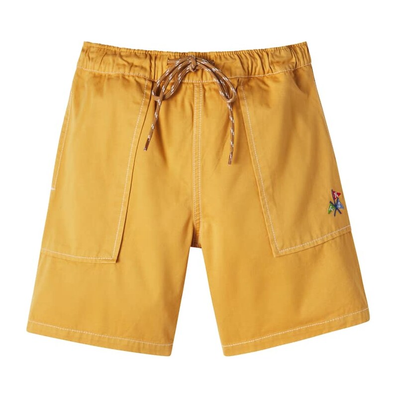 The New Society Cosmos cotton canvas shorts