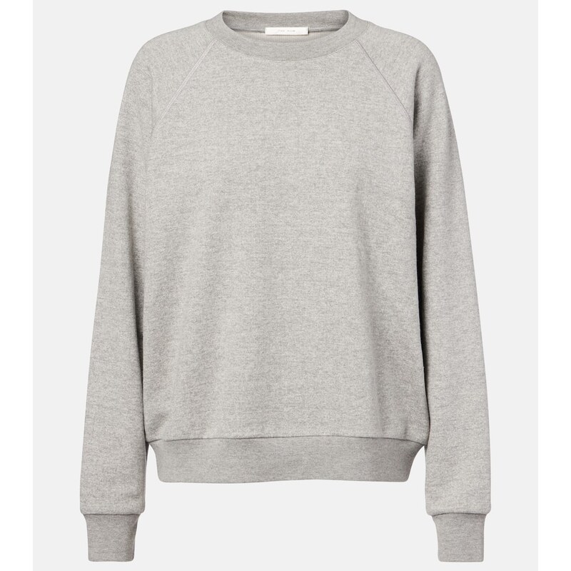 The Row Eulalia cotton and cashmere sweatshirt