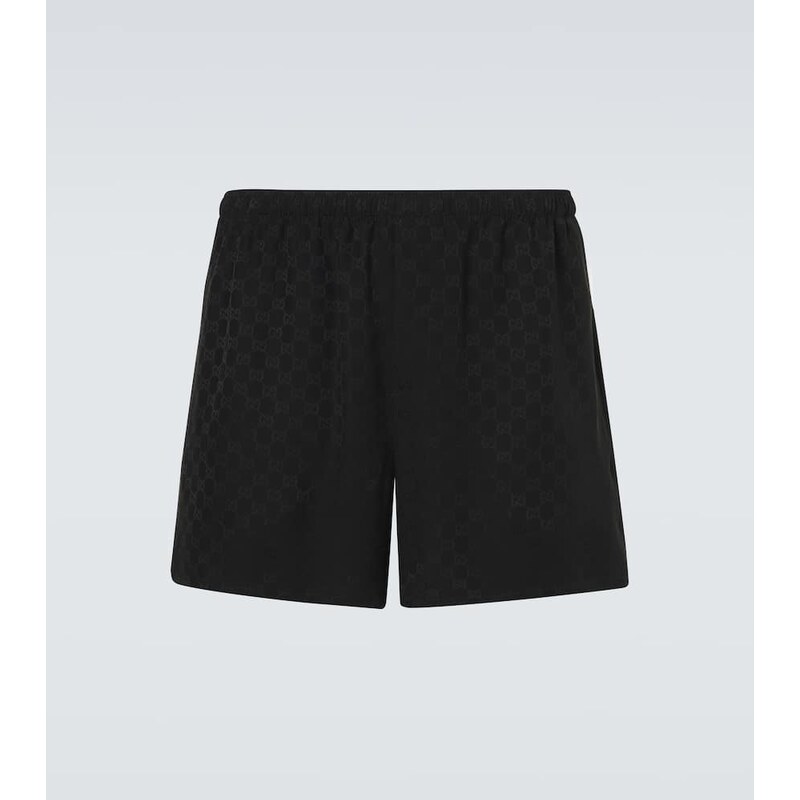 Gucci GG silk jacquard shorts