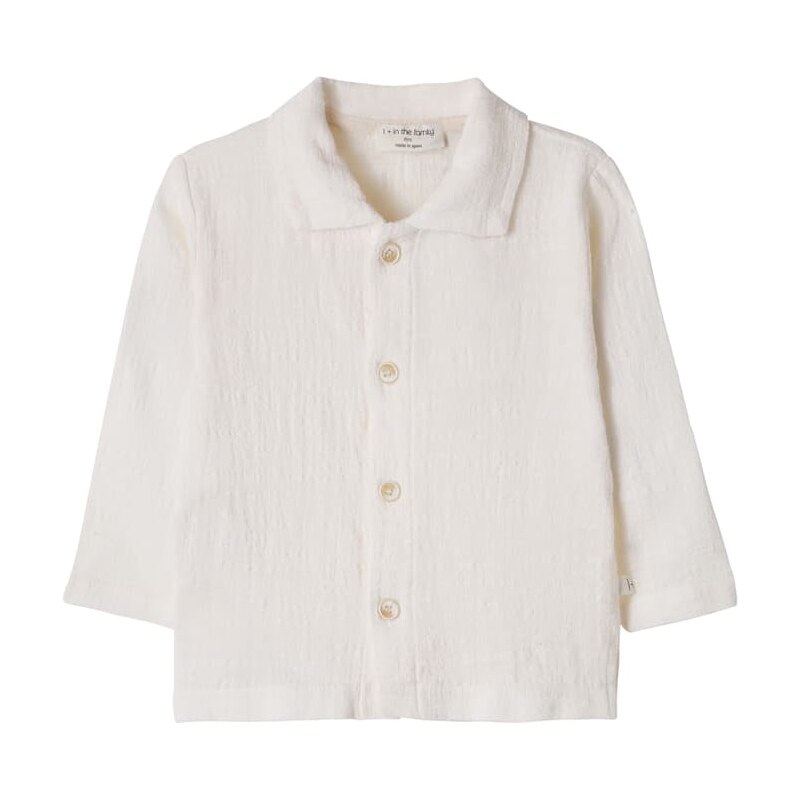1 + in the Family Baby Jafre cotton muslin shirt