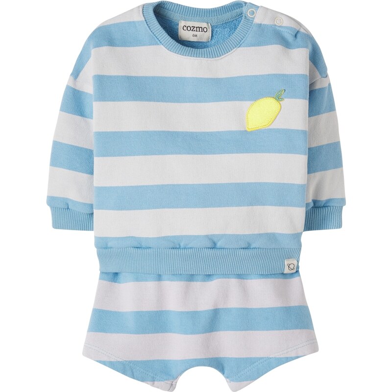 Cozmo Baby Kelly sweatshirt and Cali shorts set