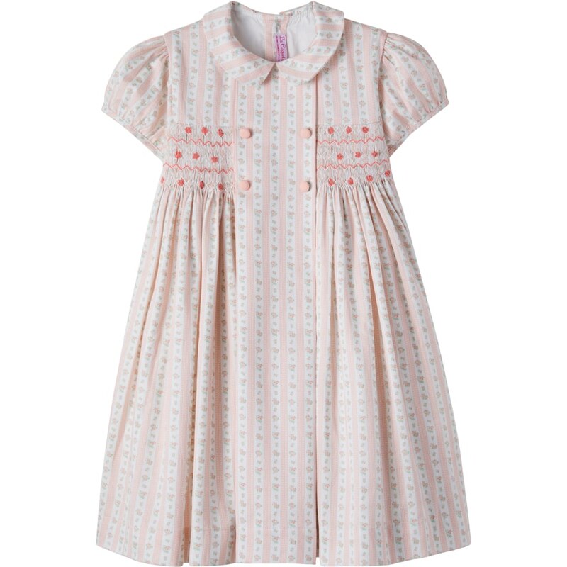 La Coqueta Arcadia floral smocked cotton dress