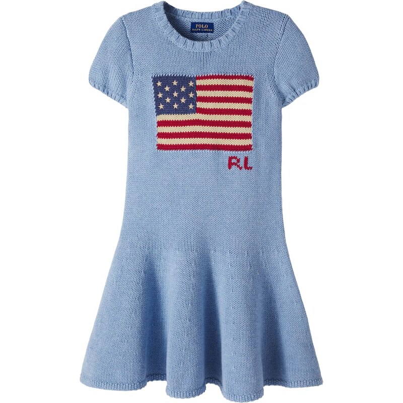 Polo Ralph Lauren Kids Embroidered cotton dress