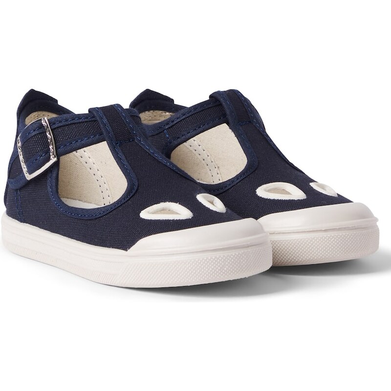 Il Gufo Cutout canvas sneakers