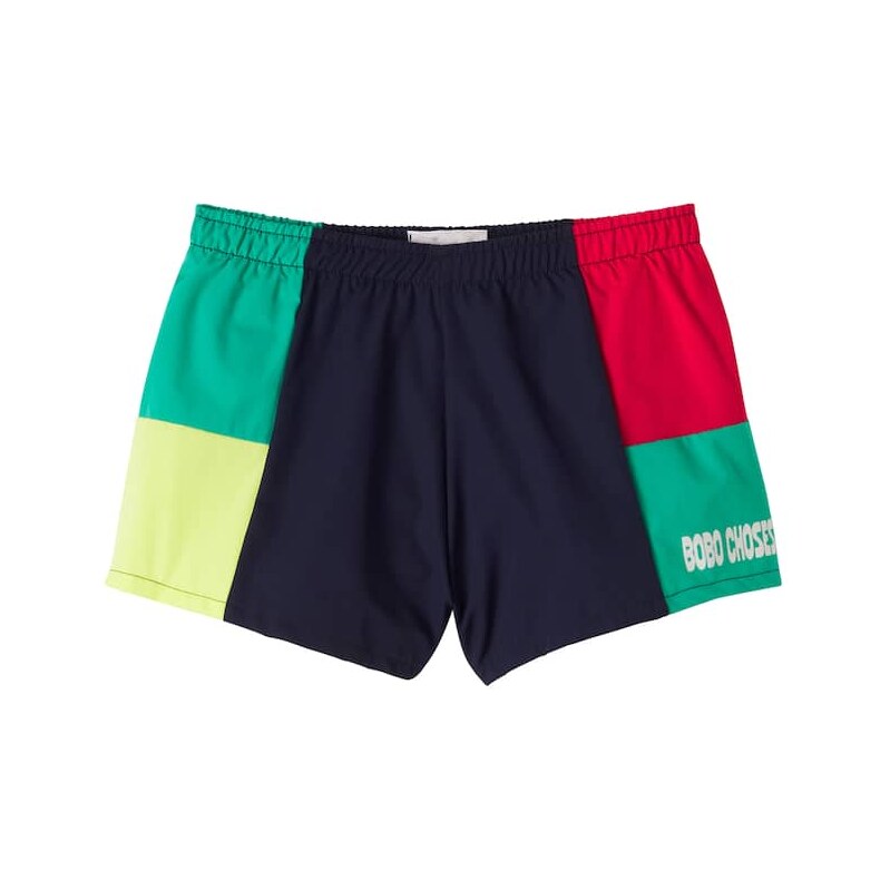 Bobo Choses Bobo Choses colorblocked swim trunks