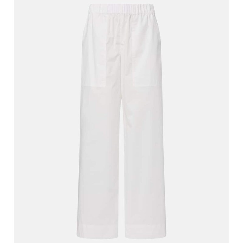 Simkhai Arden cotton-blend wide-leg pants