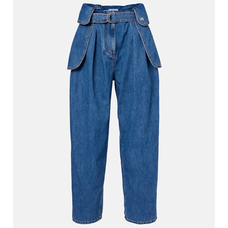 Loewe Belted wide-leg jeans