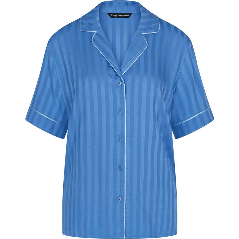 Tričko TRIUMPH AMOURETTE JACQUARD BOYFRIEND SHIRT CIEL 114152906