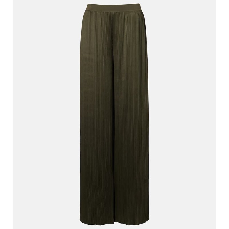 Joseph Amber plissÃ satin wide-leg pants