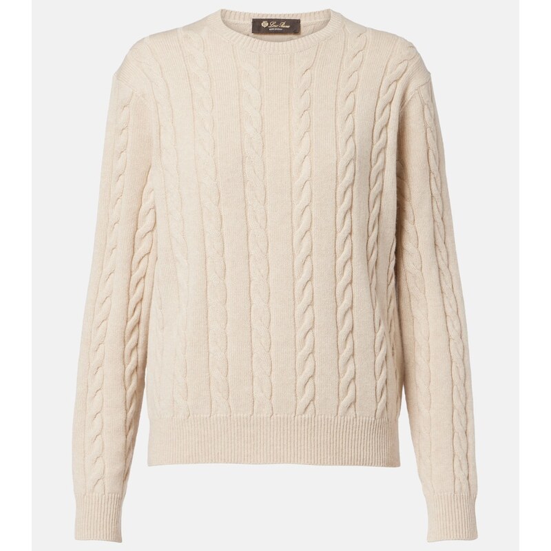Loro Piana Cedar cable-knit cashmere sweater
