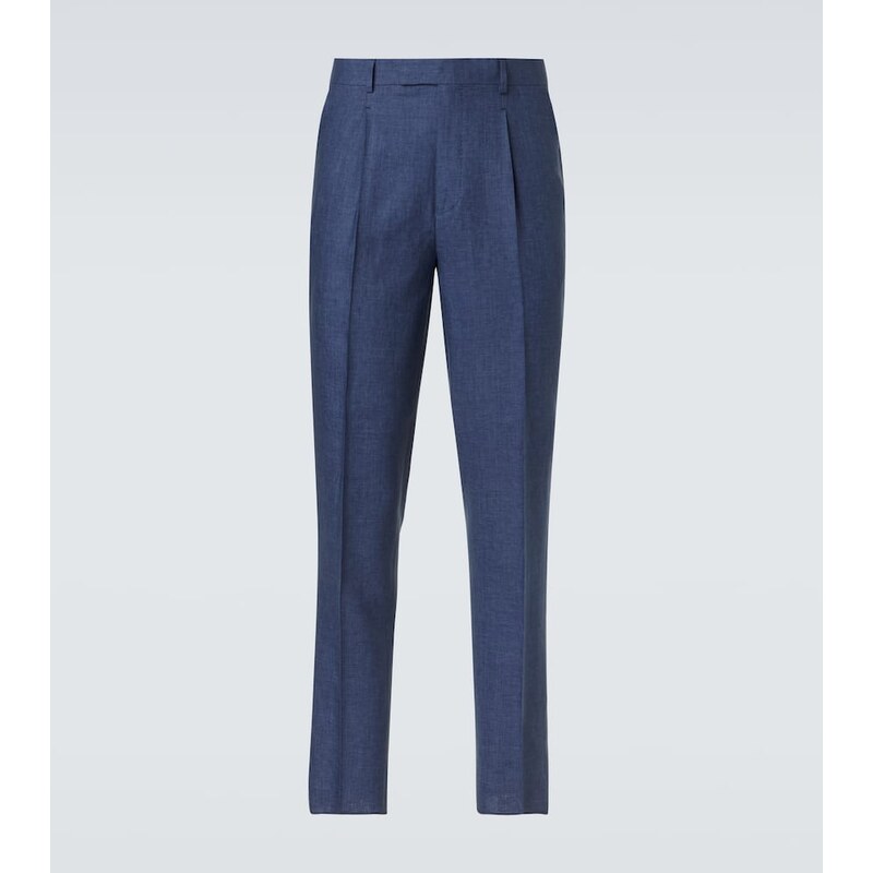 Zegna Linen slim pants