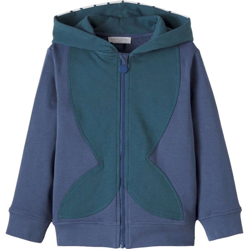 Stella McCartney Kids Printed cotton jersey zip-up hoodie