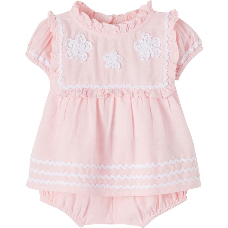 Bebe Organic Baby Lucy dress and bloomers set