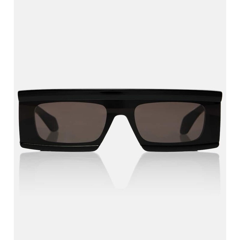 Alaïa Logo flat-top sunglasses