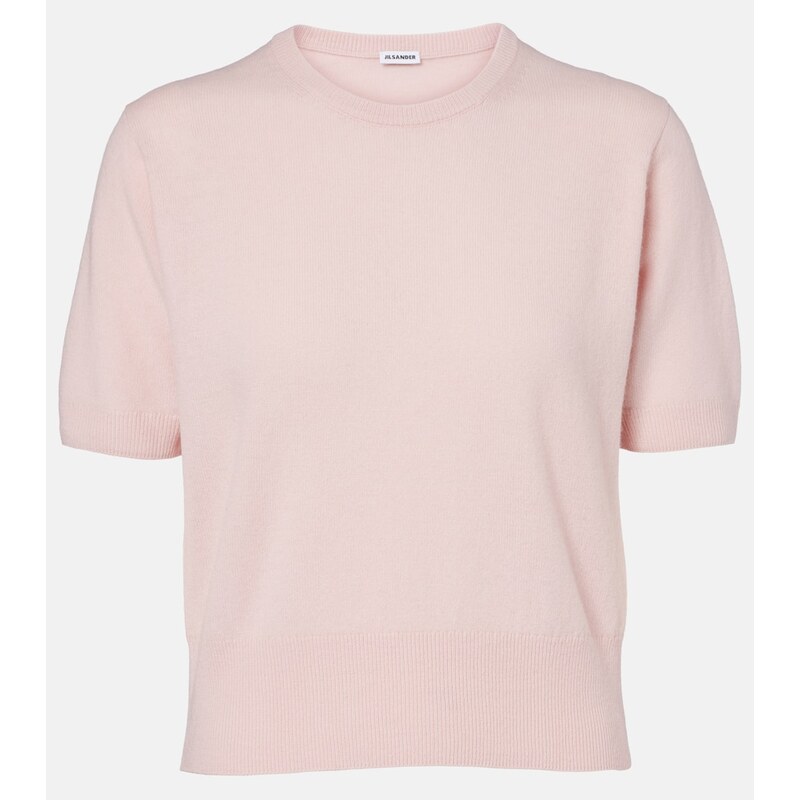 Jil Sander Cropped wool and cashmere sweater