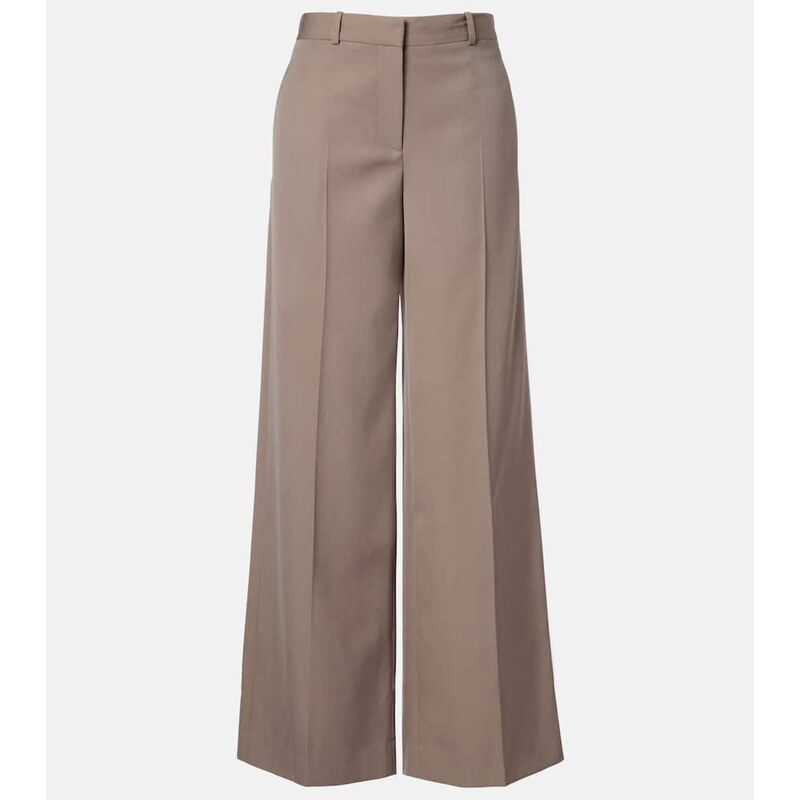 The Row Dender wool wide-leg pants