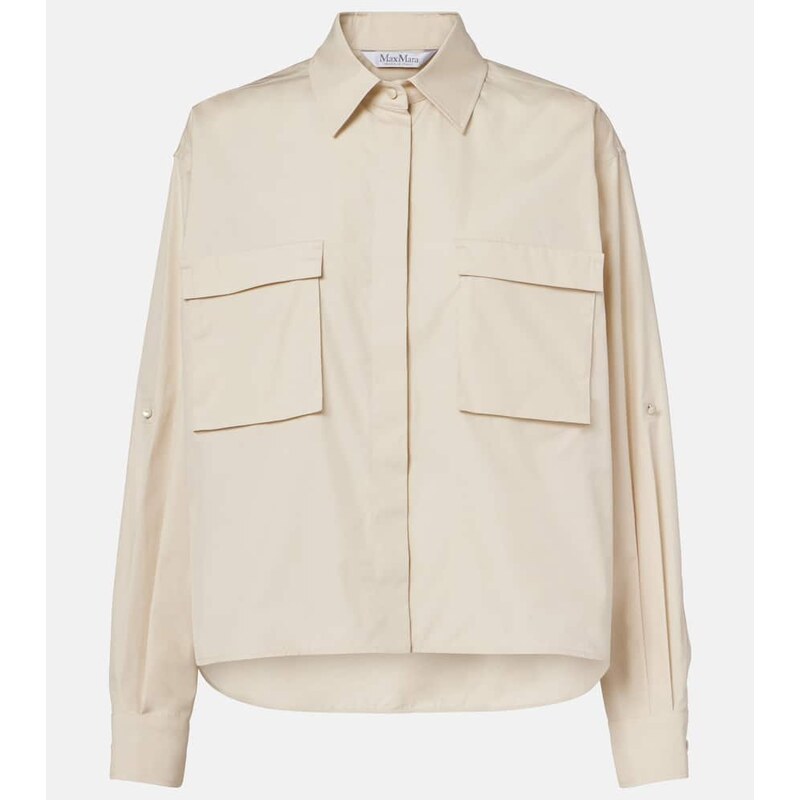 Max Mara Tenue cotton poplin shirt