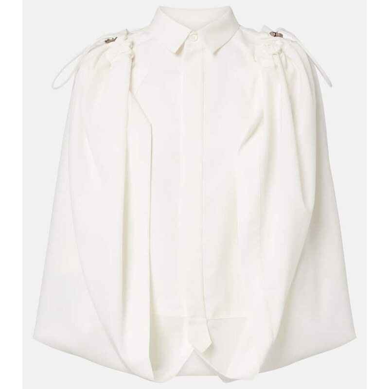 Sacai Gathered shirt