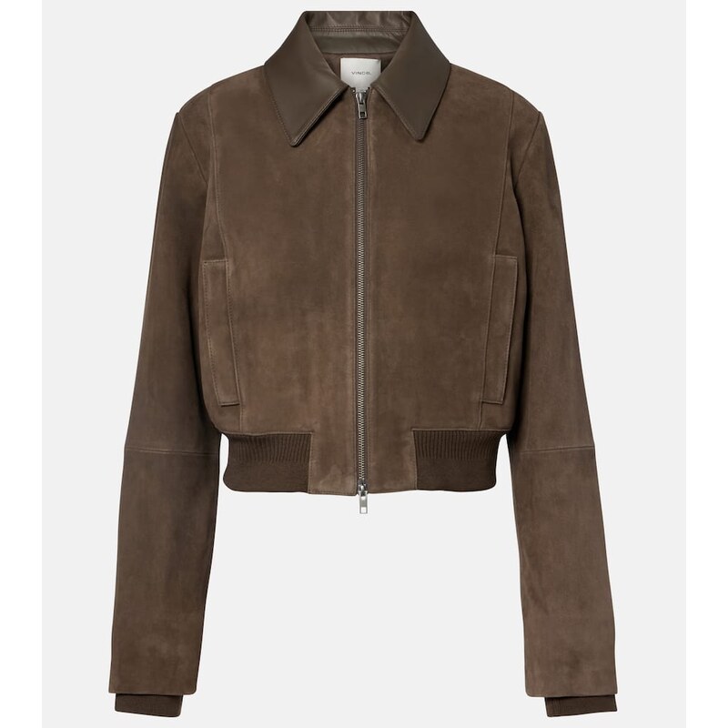 Vince Suede blouson jacket