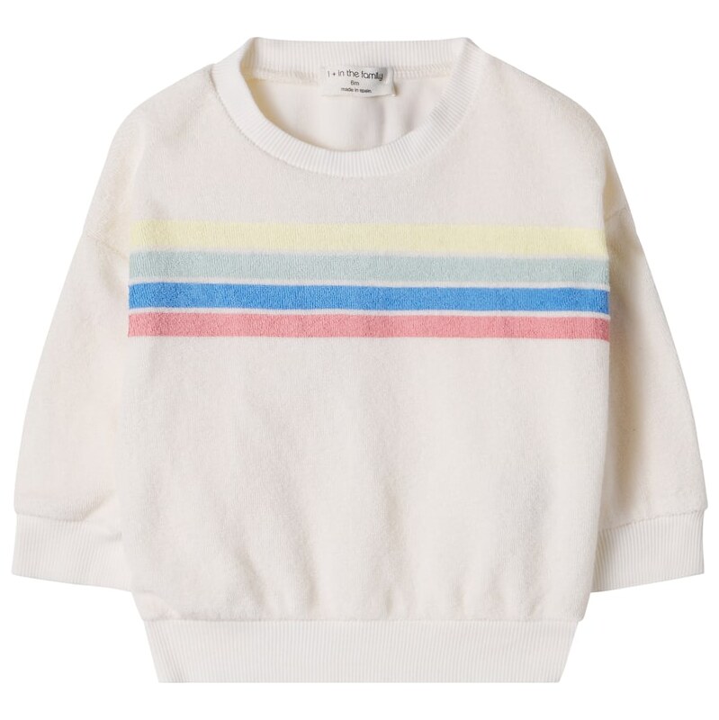 1 + in the Family Baby Santanyi cotton-blend terry sweater