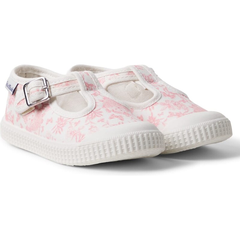 Tartine et Chocolat Floral canvas sneakers