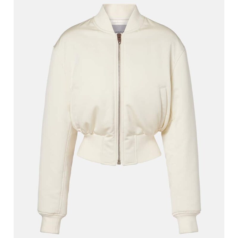 Dámská bomberka Balenciaga v barvě ivory