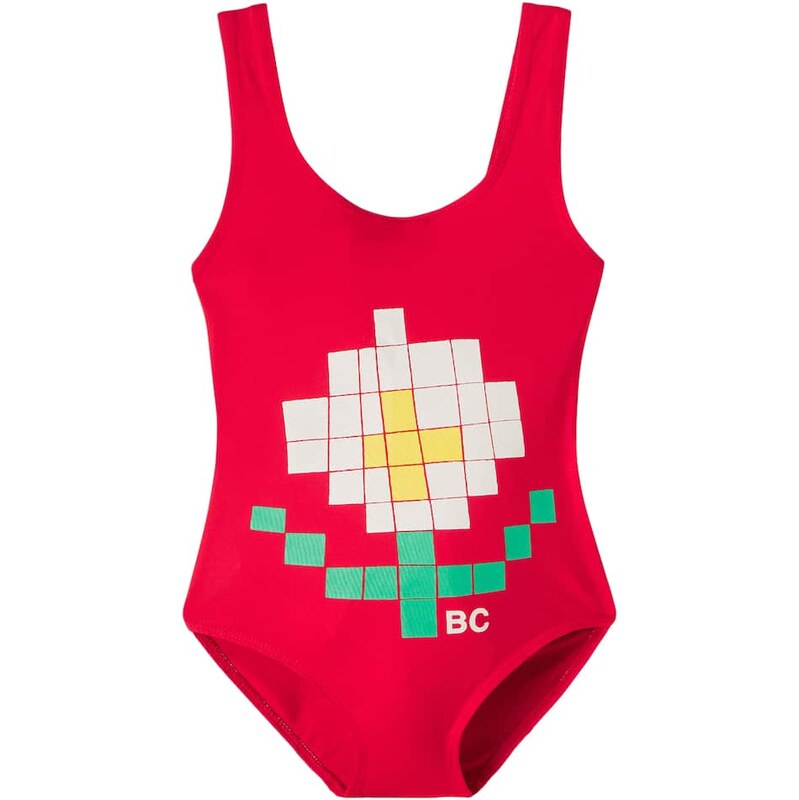 Bobo Choses Pixel Daisy printed swimsuit