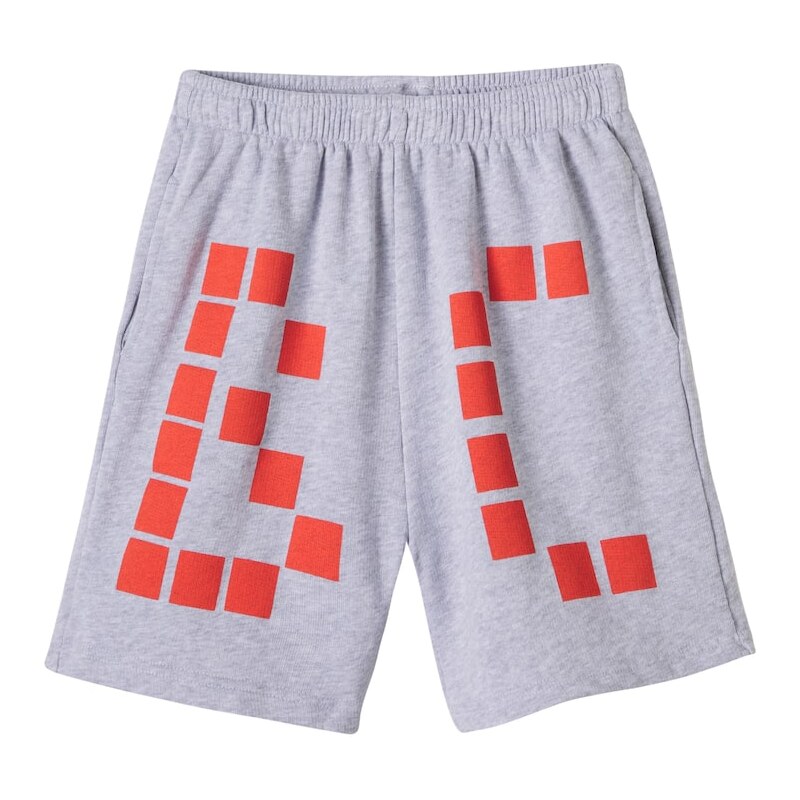 Bobo Choses Logo cotton fleece shorts
