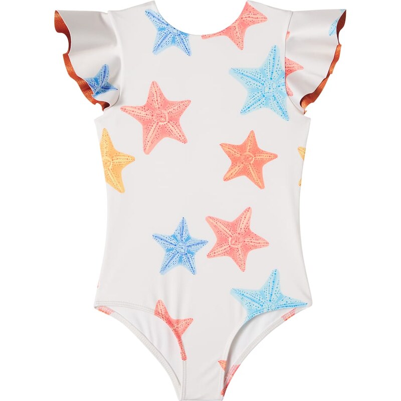 Pepita&Me Dayana printed ruffled swimsuit