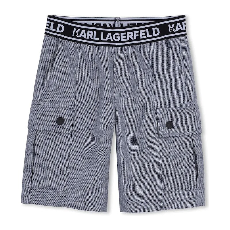 Karl Lagerfeld Dětské bavlněné šortky Karl Lagerfeld